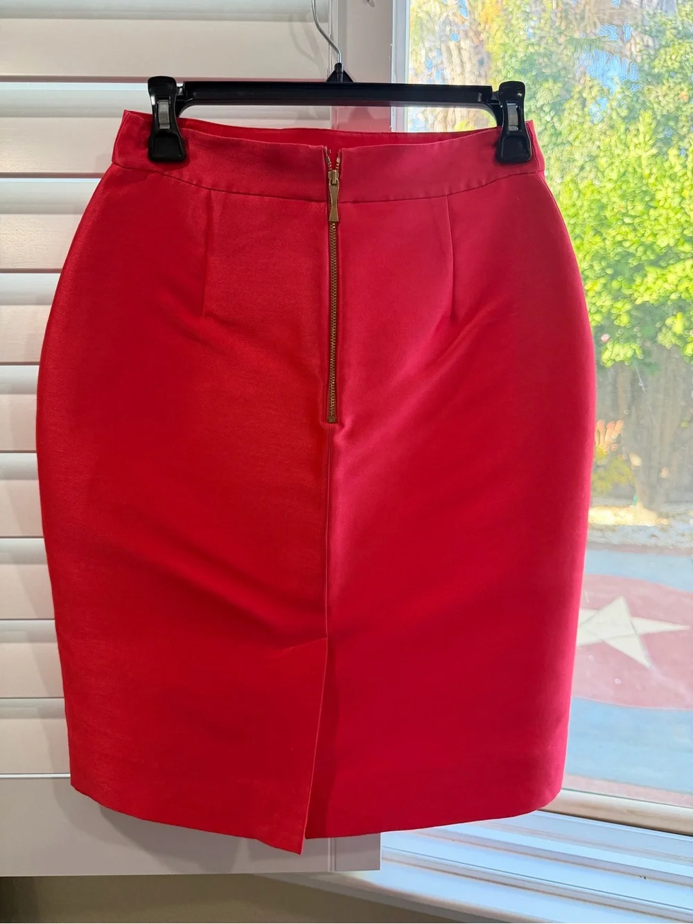 NWT Kate Spade Madison Ave Collection Red Pencil Skirt Size 4